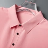 Zhu Di mesh seamless ice silk polo shirt for men, new summer quality ice feel men's ultra-thin short-sleeved T-shirt Application Scenario